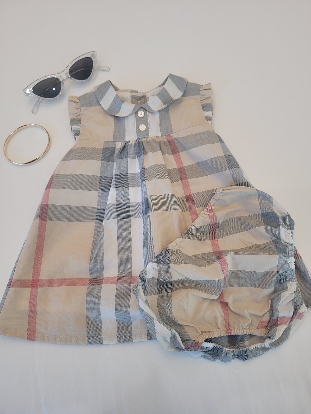 Authentic Burberry Baby Dress (3 Months)